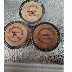 3 NEW Bare Minerals - eyeshadow Mineral Veil - Face Color‎ NEW Sealed